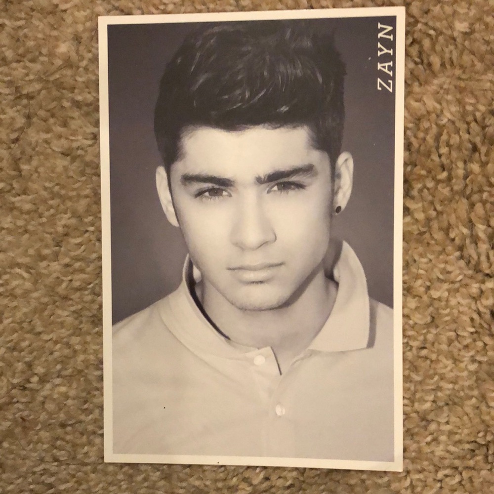 Zayn Malik One Direction photocard